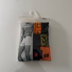 Pac Man Trunk Underwear Mens Large H&M Trunks